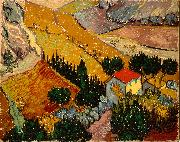 Vincent Van Gogh, Landscape with House and Ploughman